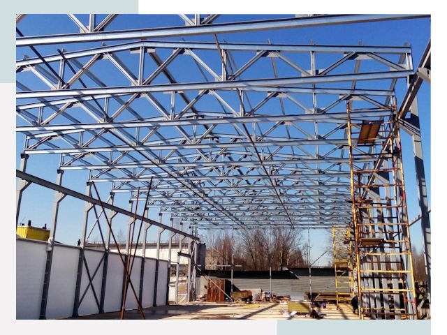 Строительство цехов в Протвино от 611 руб. под ключ