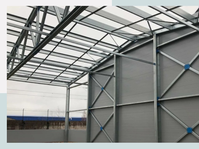 Каркасные ангары от СтальСтрой-Прн по цене от 611 руб.