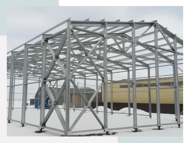 Каркасные ангары в Протвине