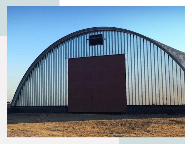 Арочные ангары в Протвине