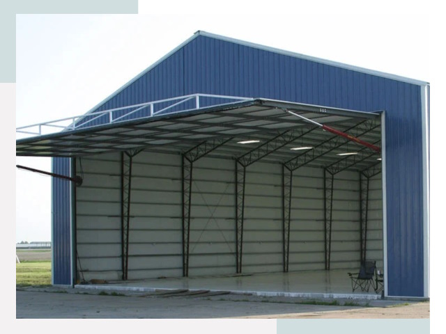 Прямо стенные ангары в Протвине