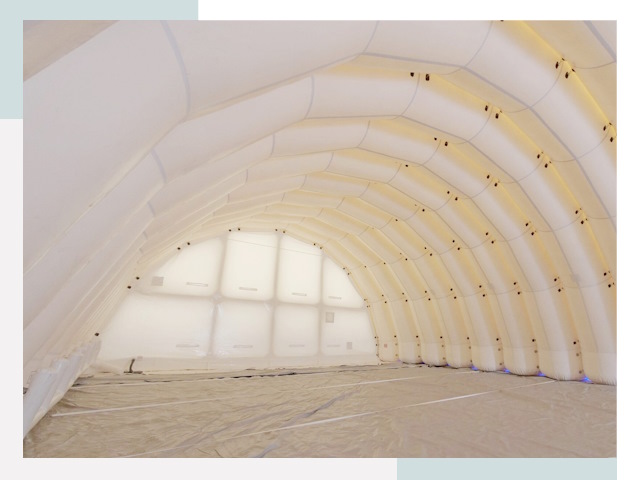 Пневмокаркасные ангары в Протвине