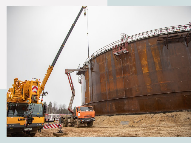 Монтаж резервуаров в Протвине от 611 руб. за м³