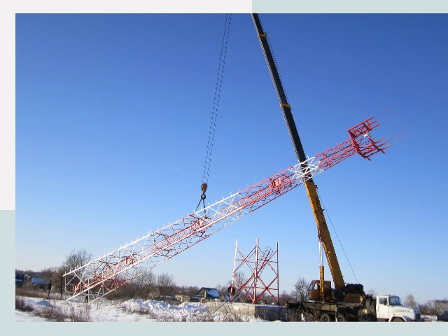 Строительство башен связи в Протвине от 611 руб.