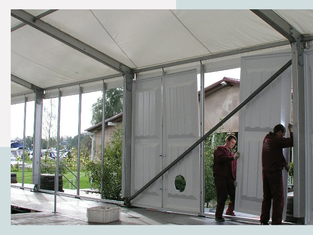 Быстро сборные шатры в Протвино от 611 руб. за м²