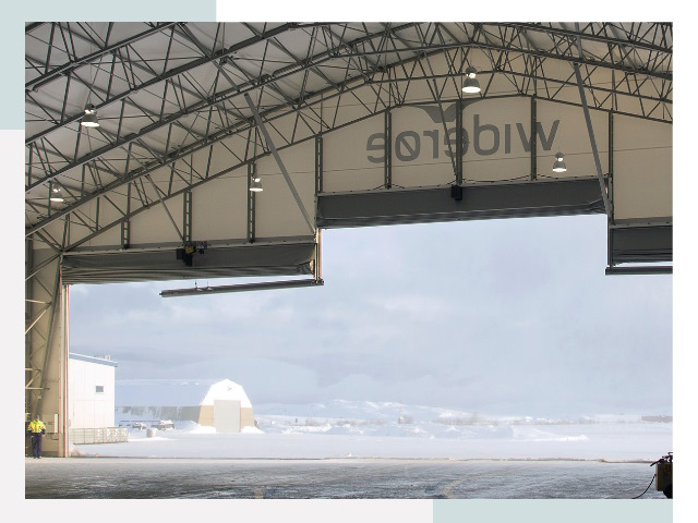 Ворота для ангаров в Протвине