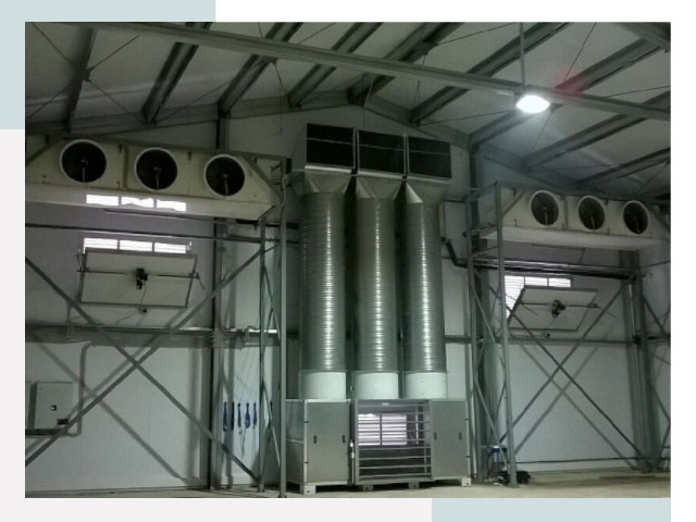 Инженерные системы для ангаров в Протвине