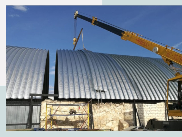 Реконструкция ангаров в Протвине от 611 руб.