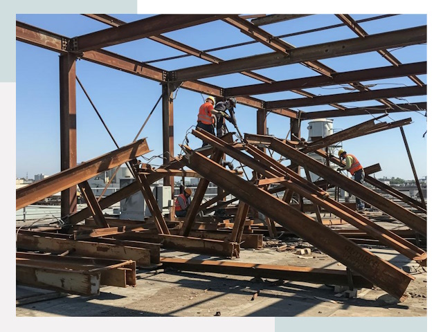 Демонтаж металлоконструкций в Протвине от 611 руб.