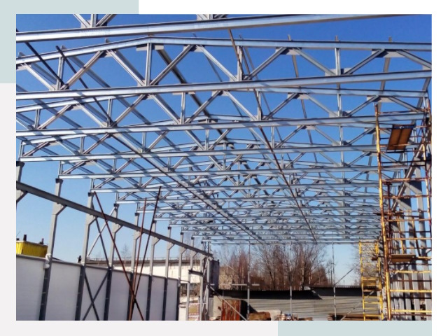 Металлокаркасы для складов в Протвине